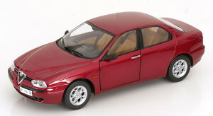 ~eBJ 1/18 At@I 156 2.5 V6 24V 1997 _[Nbh^bN JMitica 1:18 Alfa Romeo 156 2.5 V6 24V 1997 darkred metallic