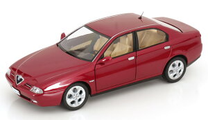 ~eBJ 1/18 At@I 166 3.0 V6 1998 bh^bN JMitica 1:18 Alfa Romeo 166 3.0 V6 1998 red metallic