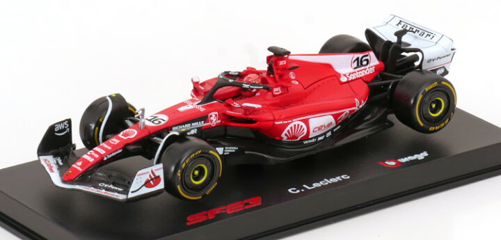 楽天市場】ブラーゴ 1/43 フェラーリ SF23 #16 ラスベガスグランプリ 
