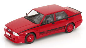 MCG 1/18 At@I 75 ^[{ GHcBI[l 1987 bhMCG 1:18 Alfa Romeo 75 Turbo Evoluzione 1987 red