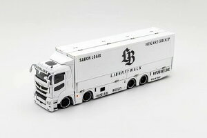 �Q�C���R�[�v�v���_�N�c GCD 1/64 �O�H �ӂ��� LB-TRUCKS ���o�e�B�E�H�[�N �g���b�N �ӂ��� �X�[�p�[ �O���[�g �g�����X�|�[�^�[ �g���b�N �z���C�gGaincorp Products GCD 1/64 Mitsubishi Fuso LB-TRUCKS Fuso Supe
