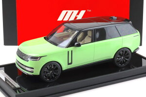 [^[փbNX 1/18 h[o[ W[o[ SV I[goCIOtB[ 2023 CgO[ 99MOTORHELIX 1/18 LAND ROVER RANGE ROVER SV AUTOBIOGRAPHY 2023 LIGHT GREEN LIMITED 99 ITEMS