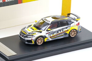 [^[wbNX 1/64 z_ VrbN ^Cv R FL5 WFCY [VO p[zCg/O[/CG[XgCv/S[hMotorhelix 1:64 Honda Civic Type R FL5 J'S Racing FK8 Pearl white/gray/yellow