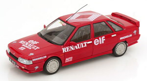 �\���h 1/18 ���m�[ 21 �^�[�{ MK1 �A�C�X �X�s�[�h ���R�[�h 1988 ���b�h/�z���C�g �J��Solido 1:18 Renault 21 Turbo MK1 Record de Vitesse Sur Glace 1988 red/white