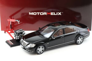[^[wbNX 1/18 ZfXxc SNX S600L W221 Z_ IuVfBAubN GWt JMOTORHELIX 1:18 MERCEDES BENZ S-Class S600L W221 Sedan Obsidian black + engine