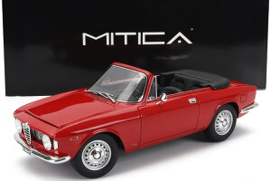~eBJ 1/18 At@I WA 1600 GTC JuI I[v 1964 CeA ubN/b\ At@ bhMITICA 1:18 ALFA ROMEO GIULIA 1600 GTC CABRIOLET OPEN 1964 INTERIOR BLACK/ROSSO ALFA RED
