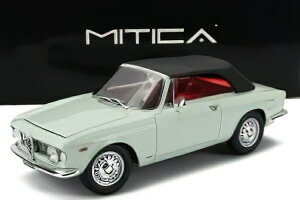 ~eBJ 1/18 At@I WA 1600 GTC JuI N[Y 1964 CeAbh/AY[ XpWI Cgu[MITICA 1:18 ALFA ROMEO GIULIA 1600 GTC CABRIOLET CLOSED 1964 INTERIOR RED/AZZURRO SPAZIO LI