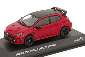 �\���h 1/43 �g���^ GR �J���[�� �T�[�L�b�g�G�f�B�V���� ���b�h/�u���b�NSolido 1:43 Toyota GR Corolla Circuit Edition red/black
