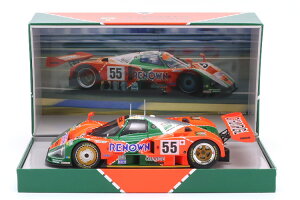 xN83 1/18 }c_ 787B #55 D E}24ԃ[X 1991 Weidler/Herbert/Gachot JWerk83 1:18 Mazda 787B #55 Winner 24h LeMans 1991 Weidler/Herbert/Gachot