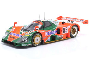 xN83 1/18 }c_ 787B #55 D E}24ԃ[X 1991 Weidler/Herbert/Gachot JWerk83 1:18 Mazda 787B #55 Winner 24h LeMans 1991 Weidler/Herbert/Gachot