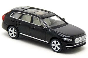 v~ANVbNX 1/87 {{ V90 SW Xe[VS 2019 ubN^bNPremium ClassiXXs 1:87 VOLVO V90 SW STATION WAGON 2019 BLACK METALLIC