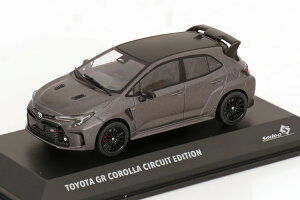 \h 1/43 g^ GR J[ T[LbgGfBV 2023 }bgO[/}bgubNSolido 1:43 Toyota GR Corolla Circuit Edition 2023 matt grey/matt black