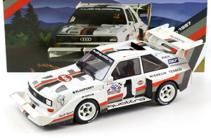 xN83 1/18 AEfB X|[c Ng S1 E2 #1 D pCNX s[N 1987 Walter Rohrl RN^[Y {bNX JWerk83 1:18 Audi Sport Quattro S1 E2 #1 Winner Pikes Peak 1987 Walter Rohrl Collectors Box
