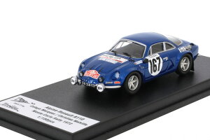 gt[ 1/43 m[ As[k A110 1600 #167 [ eJ 1972 Vitor Colaco Marques/Christian Melville 150TROFEU 1:43 Renault Alpine A110 1600 #167 Rally Monte Carlo 1972 Vitor Colaco Marques/Christian Melville lim