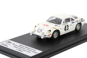 gt[ 1/43 m[ As[k A110 #43 [ eJ 1973 Christine Dacremont/Marie Odile Desvignes 150TROFEU 1:43 Renault Alpine A110 #43 Rally Monte Carlo 1973 Christine Dacremont/Marie Odile Desvignes limited 150
