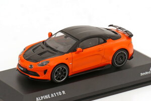 \h 1/43 m[ As[k A110 R 2024 IW^bN/ubNSolido 1:43 Renault Alpine A110 R 2024 orange metallic/black