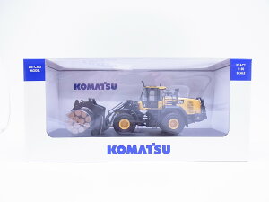 jo[Tzr[Y 1/50 R}c zC[_[ WA475-10 OObvdl ۑ~j`A 12{tuniversal hobbies 1:50 KOMATSU Wheel loader WA475-10 log grapple specification with 12 log miniatures