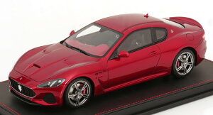 c[Cuf 1:18 }ZeB Oc[X MC 2017-2019 bh^bN V[P[Xt 52Two Eleven Model 1:18 Maserati Gran Turismo MC 2017-2019 redmetallic with ShowCase Limited 52 pcs
