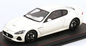 c[Cuf 1:18 }ZeB Oc[X MC 2017-2019 zCg^bN V[P[Xt 52Two Eleven Model 1:18 Maserati Gran Turismo MC 2017-2019 whitemetallic with ShowCase Limited 52 pcs