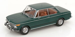 KKXP[ 1/18 BMW 1802 1V[Y tFCXtg 1971 _[NO[KK-Scale 1:18 BMW 1802 1 Series Facelift 1971 dark green