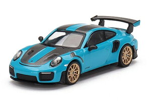 TSM f 1:64 |VF 911 GT2 RS @CUbn pbP[W }CA~ u[ nhTSM MODEL 1:64 Porsche 911 GT2 RS Weissach Package Miami Blue