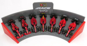 u[S 1/43 tF[ 7Zbg tH[~1 2021-2023 SF-23/F1-75/SF21 V N[ JX TCcjr A[ifBXvCtBburago 1:43 7-Car Set Ferrari Formula 1 2021-2023 with arena displa