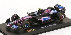 u[S 1/43 As[k A524 #10 2024 KX[ V[P[X hCo[tBMAtBburago 1:43 Alpine A524 #10 2024 Gasly with ShowCase and driver figure