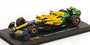 u[S 1/43 }N[ MCL38 #4 iROv 2024 mX V[P[X hCo[tBMAtBburago 1:43 McLaren MCL38 #4 GP Monaco 2024 Norris with ShowCase and driver figure