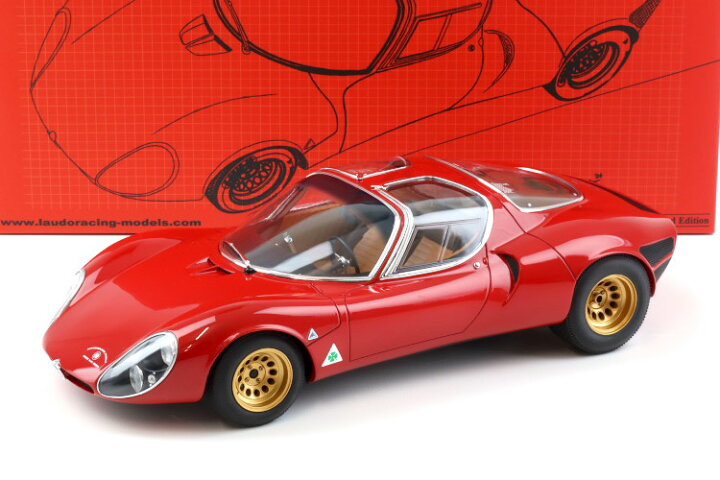 楽天市場】ラウドレーシングモデル 1/12 アルファ ロメオ 33 