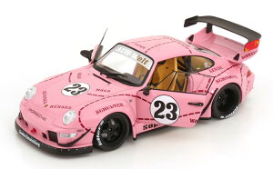 \h 1/18 |VF 911 993 \vm RWB #23 {fBLbg sN sbO 2020 sN bh JSolido 1:18 Porsche 911 993 Sopranos RWB #23 Bodykit Pink Pig 2020 pink red