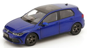 VW pEfB 1/18 tHNX[Q St 8 RC 2020 u[^bN JPaudi 1:18 VW Golf 8 R Line 2020 blue metallic