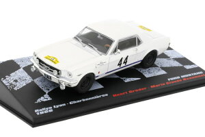 �A���^�� 1/43 �t�H�[�h �}�X�^���O #44 �����[ ������ �V�����{�j�G�[�� 1966 �t�H�[�h �t�����X �O���_�[ ���[�^�[�X�|�[�c Henri Greder/Marie Claude BeaumontAltaya 1:43 Ford Mustang N44 Rally Lyon Charbonnieres 196