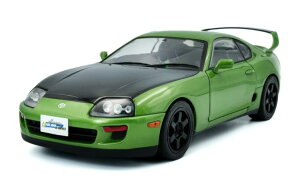 \h 1/18 g^ X[v MK4 A80 1993 O[ ubN JSolido 1:18 Toyota Supra MK4 A80 1993 green black