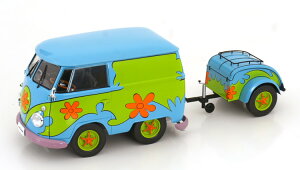 �\���h 1/18 �t�H���N�X���[�Q�� T1 �N�[���R���r �S�[�X�g�n���^�[ 2024 �u���[ �O���[�� �I�����W �J��Solido 1:18 VW T1 Kool Kombi Ghost Hunter 2024 blue green orange