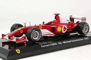Premium Collectibles 1:24 �t�F���[�� F2003-GA F1 ���[���h�`�����s�I�� 2003 �~�n�G�� �V���[�}�b�nPremium Collectibles 1:24 Ferrari F2003-GA F1 World Champion 2003 Michael Schumacher