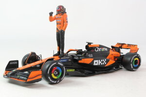 u[S 1/24 }N[ MCL38 #81 tH[~1 }CA~ Ov 2024 IXJ[ sAXg tBMAtBurago 1:24 Mclaren MCL38 #81 GP F1 Miami 2024 O.Piastri with figure