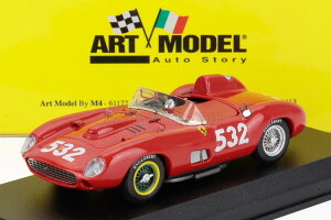 �A�[�g���f�� 1/43 �t�F���[�� 315S s/n.0652 #532 1957 �~�b���~���A 2�� ���H���t�K���O �t�H�� �g���b�v�XART-MODEL 1:43 FERRARI 315S s/n.0652 N532 2nd MILLE MIGLIA 1957 WOLFANG VON TRIPS