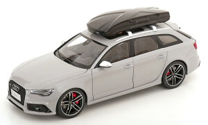WELL 1/18 AEfB RS6 Aog CgO[ JWELL 1:18 Audi RS6 Avant lightgrey
