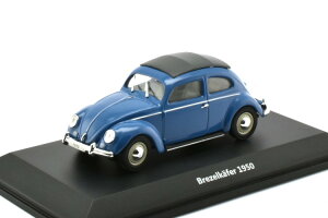 ATLAS 1/43 tHNX[Q RNV r[g vbcFr[g 1950 u[ATLAS 1:43 VW Collection VW Beetle Pretzel Beetle 1950 blue