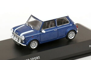 \h 1/43 ~j N[p[ S X|[c 1994 u[^bN zCgSolido 1:43 Mini Cooper S Sport 1994 bluemetallic white