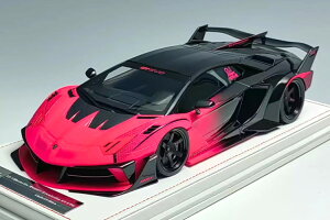 ACr[f 1/18 {M[j AF^h[ GT G{ oeBEH[N ubN sNOf[V U[dlIvy Models 1:18 Lamborghini Aventador GT EVO Liberty walk Black to Pink Leather