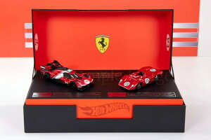�z�b�g�E�B�[�� 1/64 �t�F���[�� �w���e�[�W �Z�b�g ����� 312 P 499P ���f�B�t�B�J�[�^Hot Wheels 1:64 Ferrari Heritage Set Limited 312 P 499P Modificata