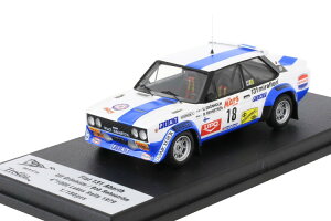 �g���t���[ 1/43 �t�B�A�b�g 131 �A�o���g 1000�΃����[ #18 1979Trofeu 1:43 Fiat 131 Abarth 1000 Lakes Rally N18 1979 Ulf Gronholm/Bob Rehnstrom