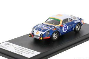 gt[ 1/43 As[k m[ A110 1600 #19 [ AN|X 1972 VbR / ~gX AhI|EX 150Trofeu 1:43 Alpine Renault A110 1600 #19 Rally Acropolis 1972 Siroco / Miltos Andriopoulos li