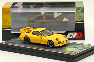 �z�r�[�W���p�� 1/64 �}�c�_ RX-7 FD3S ���b�h�T���Y �C�j�V����D ������C �����[�� �h���C�o�[�t�B�M���A�t��HOBBY JAPAN 1:64 MAZDA RX-7 FD3S RED SUNS Initial D with Takumi Fujiwara Keisuke Takahashi Driver Figure