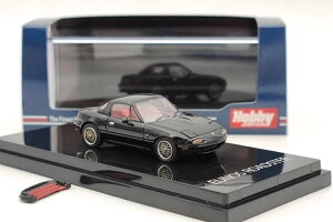 zr[Wp 1/64 }c_ [mX[hX^[ NA6C S~ebh uAgubNHOBBY JAPAN 1:64 Mazda Eunos Roadster NA6CE S-Limited Black