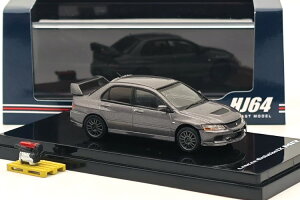 �z�r�[�W���p�� 1/64 �O�H �����T�[ GSR �G�{�����[�V���� 9 MR �~�f�B�A���p�[�v���b�V���O���[�}�C�J �G���W���t��HOBBY JAPAN 1:64 Mitsubishi Lancer GSR EVOLUTION 9 MR Medium Purplish Gray Mica with Engine
