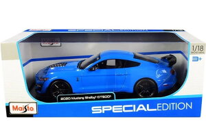 }CXg 1/18 tH[h }X^O VFr[ GT500 2020 u[Maisto 1:18 Ford Mustang Shelby GT500 2020 blue