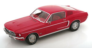 KK-XP[ 1/18 tH[h }X^O GT t@XgobN 1968 bhKK-Scale 1:18 Ford Mustang GT Fastback 1968 red