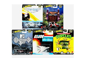 zbgEB[ 1/64 v~A 2025 |bvJ`[ KP[X 5ZbgHot Wheels 1:64 Premium 2025 Pop Culture K Case 5 Cars Set